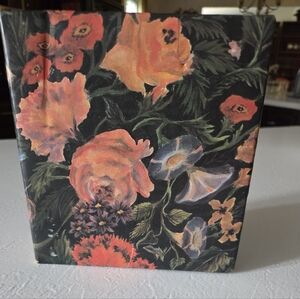 Floral Patterned 2 Ring Binder Photo Album